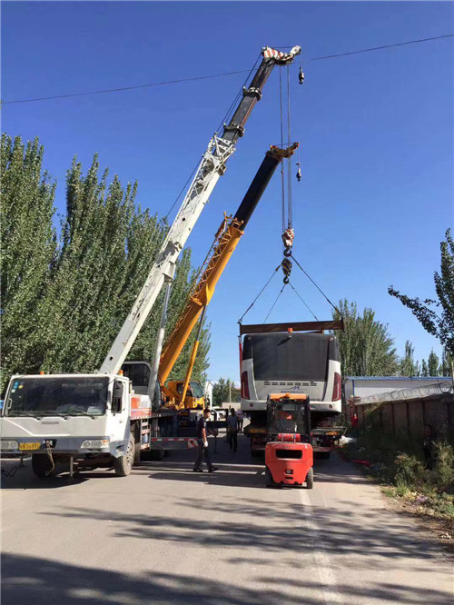 奉节县港口集装箱搬运案例